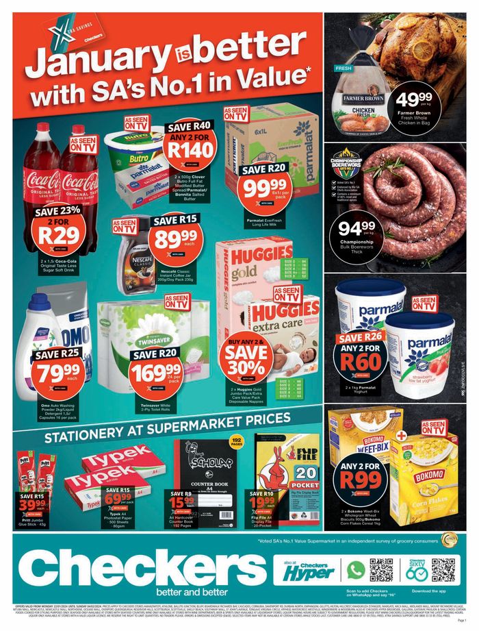 Checkers in Pietermaritzburg Valentine's Day Specials & Catalogues
