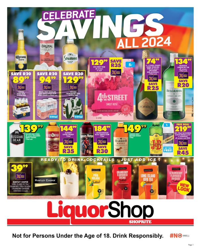 Shoprite Liquor Lusikisiki 24 Main Street Lusikisiki Trading Hours