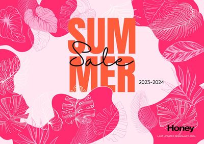 Clothes, Shoes & Accessories offers in Carolina | Summer Sale 2023 in Honey Fashion Accessories | 2024/02/01 - 2024/09/30
