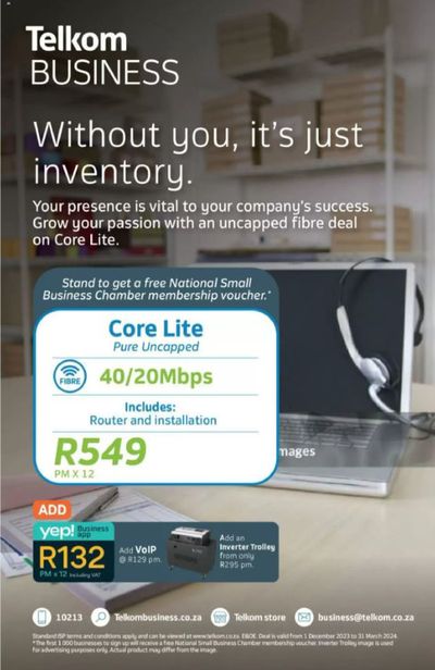 Telkom catalogue in Cape Town | sales | 2024/02/02 - 2024/03/31