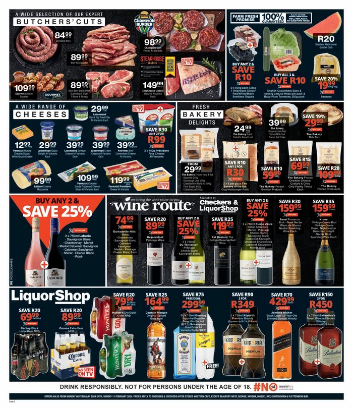 Checkers in Cape Town Valentine's Day Specials & Catalogues Tiendeo