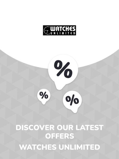 Watches Unlimited catalogue in Umhlanga Rocks | Offers Watches Unlimited | 2024/02/05 - 2025/02/05