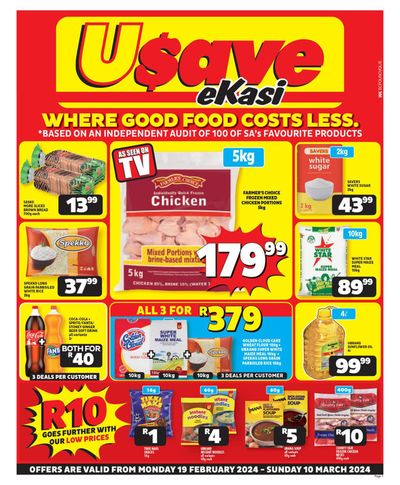 Usave | Specials & Catalogues - March 2024 | Tiendeo