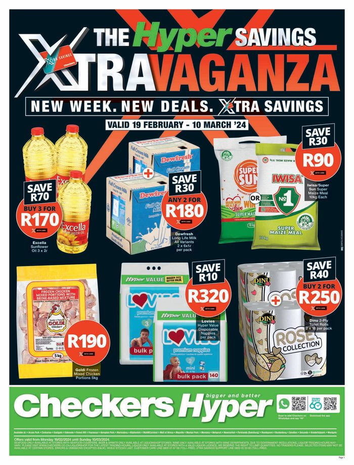 Checkers Hyper in Roodepoort Weekly Specials & Catalogues Tiendeo