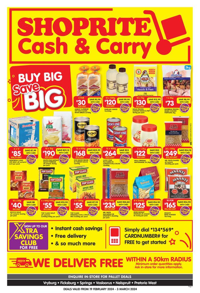 Shoprite Krugersdorp Jacobs Street Trading Hours & Specials Tiendeo
