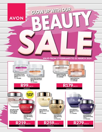 Beauty & Pharmacy offers in Roodepoort | AVON Beauty Sale catalogue in AVON | 2024/02/21 - 2024/03/31