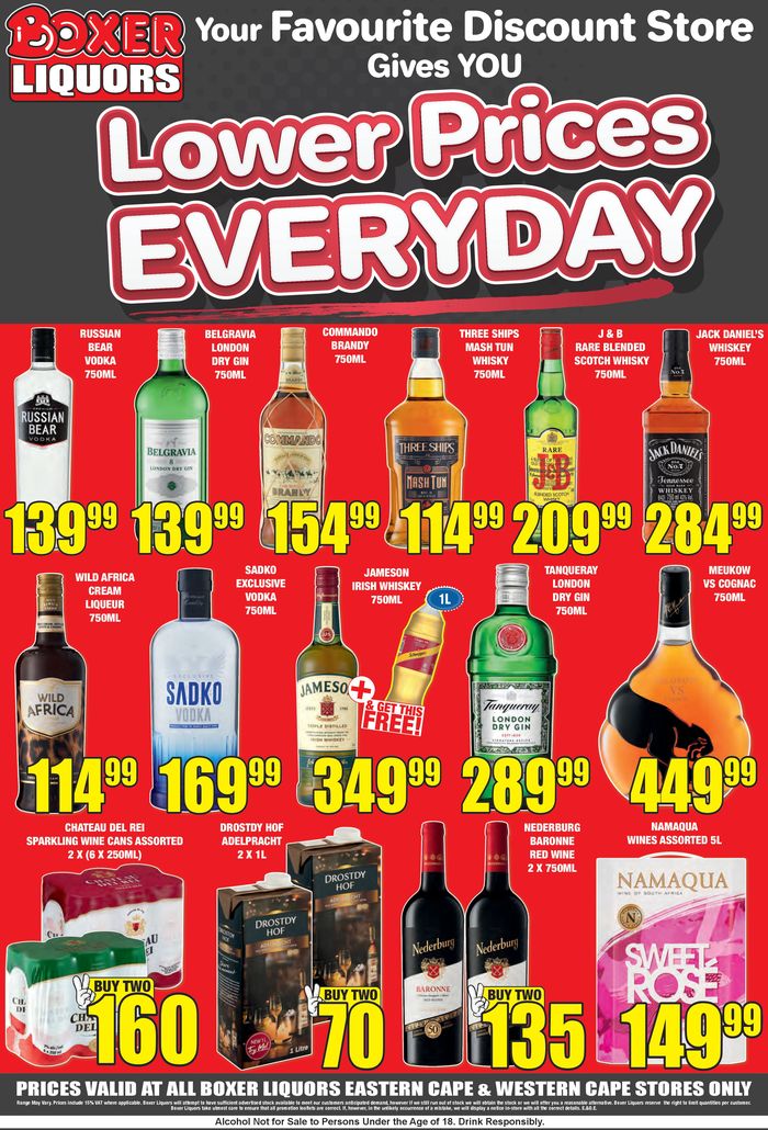 Boxer Liquors Specials & Catalogues March 2025 Tiendeo