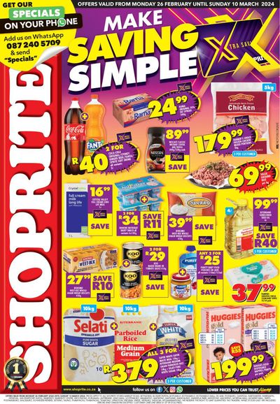 Shoprite Bloemfontein - 5 Stand Street | Trading Hours & Specials | Tiendeo