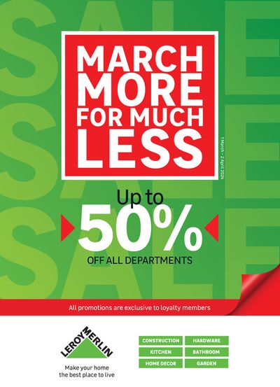 Electronics & Home Appliances offers in Benoni | March more for Much Less in Leroy Merlin | 2024/03/01 - 2024/04/02