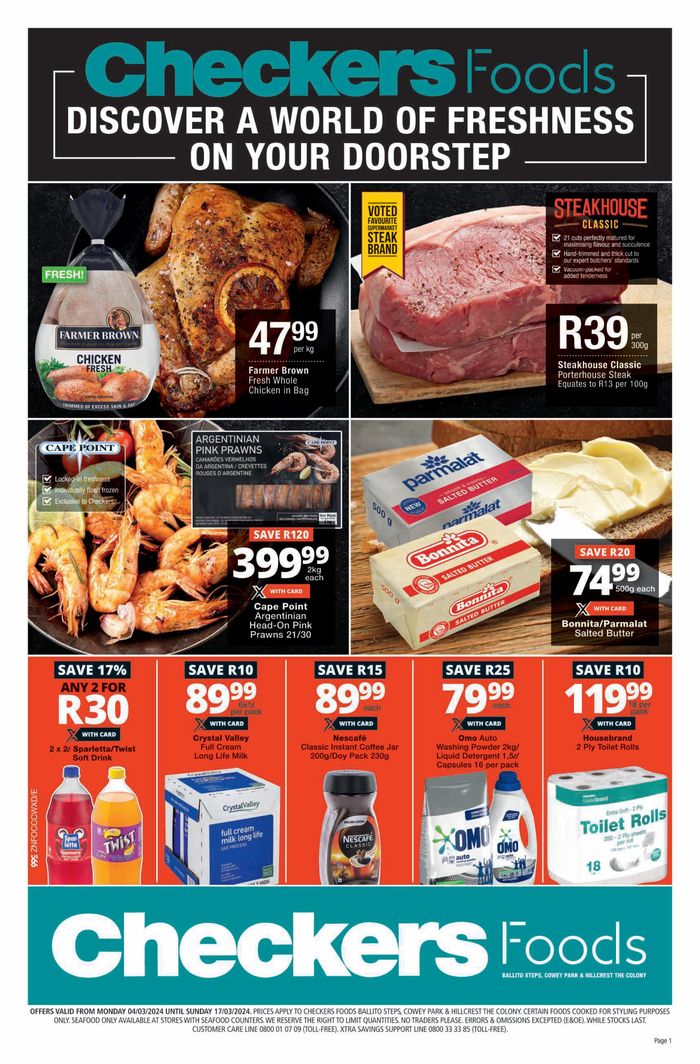 Checkers in Pietermaritzburg | Weekly Specials & Catalogues | Tiendeo