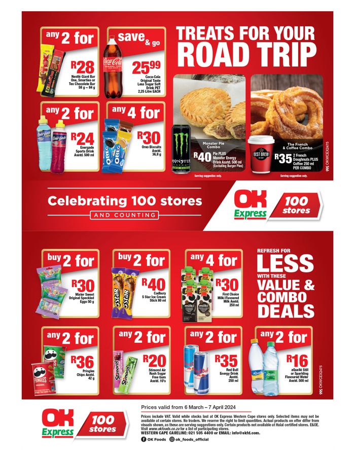 OK Express catalogue in Bellville | Ok Express weekly specials until 07 April | 2024/03/06 - 2024/04/07