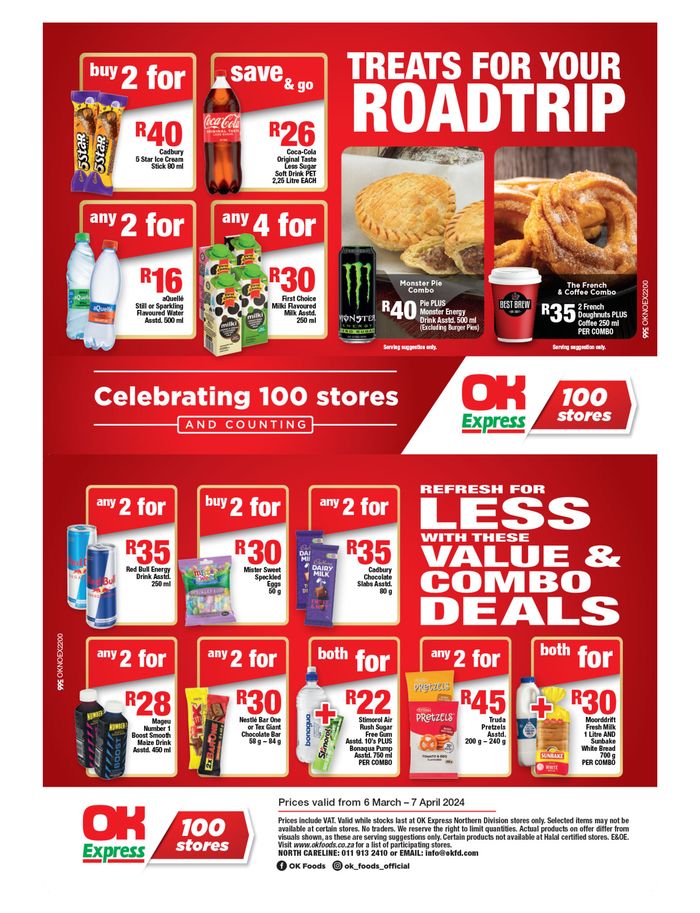 OK Express catalogue in Midrand | Ok Express weekly specials | 2024/03/06 - 2024/04/07