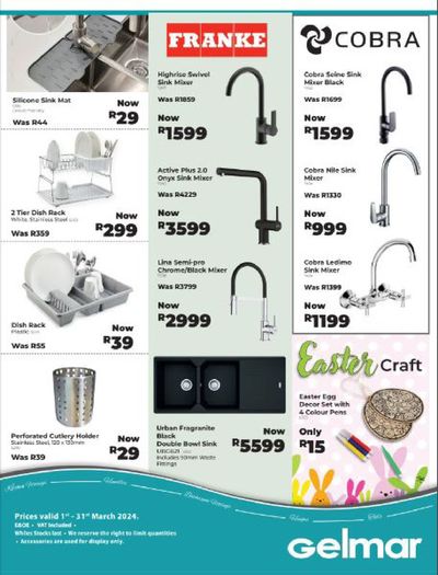 DIY & Garden offers in Durban | sale in Gelmar | 2024/03/04 - 2024/03/31