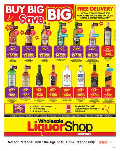 Shoprite Liquor Specials & Catalogues - March 2024 | Tiendeo