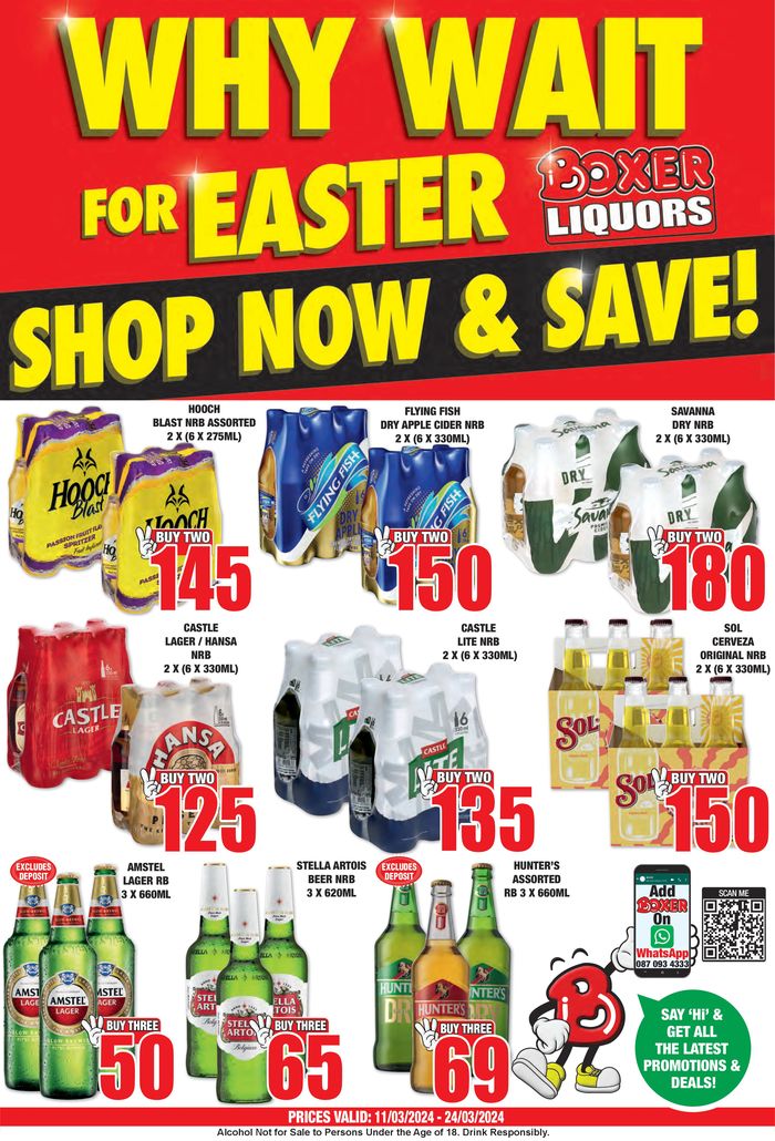 Boxer Liquors Specials & Catalogues Easter Tiendeo