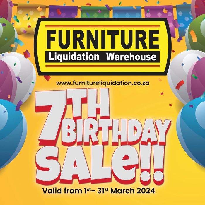 Furniture Liquidation Warehouse catalogue | sale | 2024/03/13 - 2024/03/31