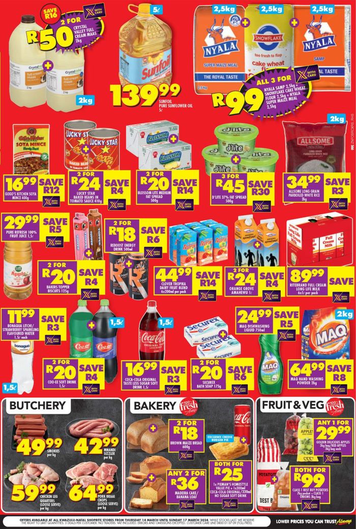 Shoprite Melmoth - Nkandla Shopping Centre Shezi Street | Trading Hours ...