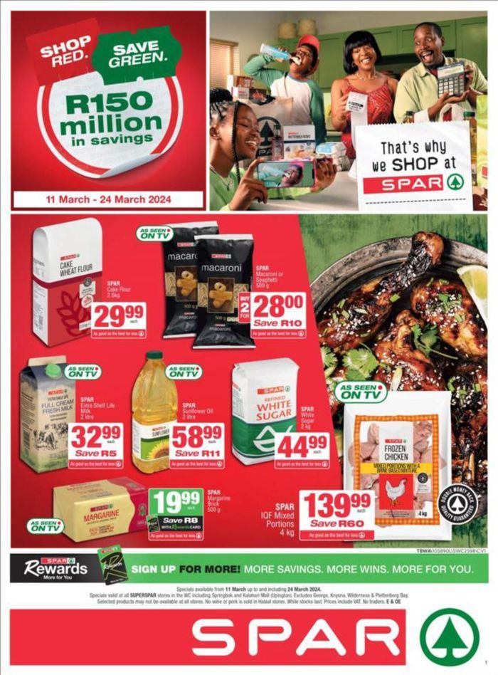 SPAR Black Friday Specials