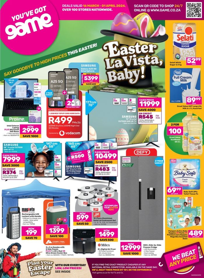 Game catalogue in Alberton | Leaflets Game | 2024/03/18 - 2024/04/01