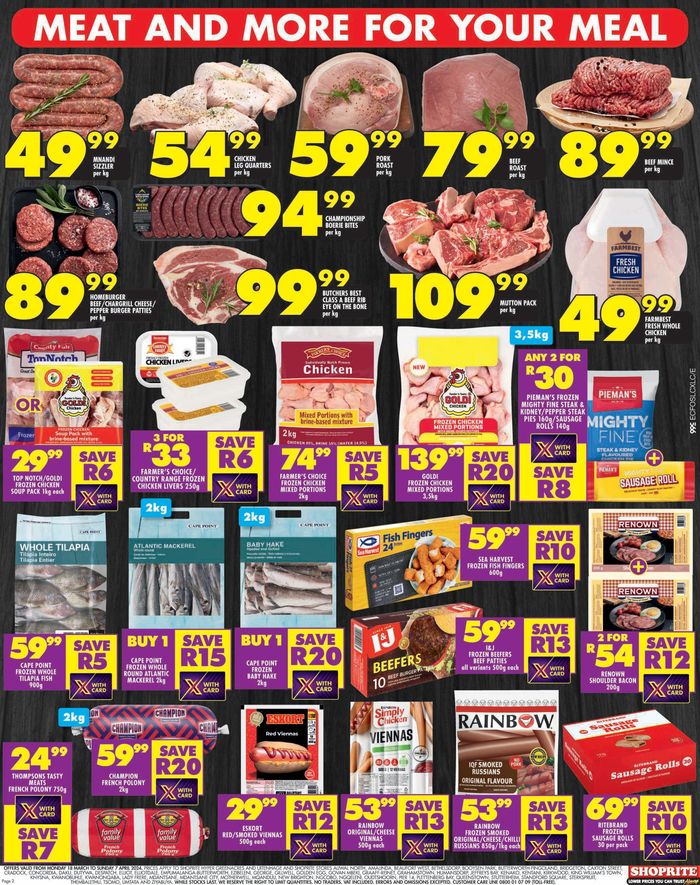 Shoprite catalogue in East London | Shoprite Easter Deals Eastern Cape 18 March - 7 April | 2024/03/18 - 2024/04/07