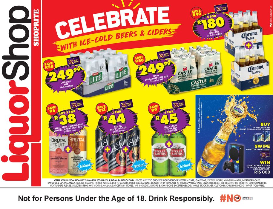 Shoprite Liquor Groblersdal Baunia Sentrum Cnr Mark and Grobler Ave