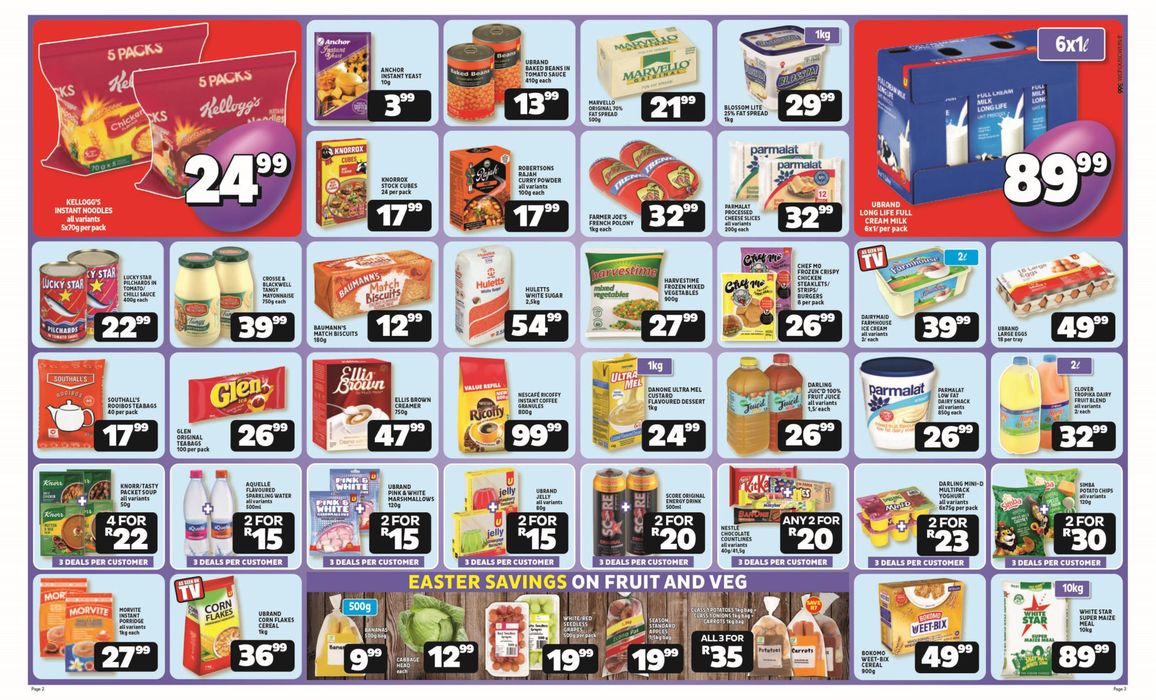 Usave catalogue in Paarl | Usave No One Is Cheaper This Easter | 2024/03/18 - 2024/04/07