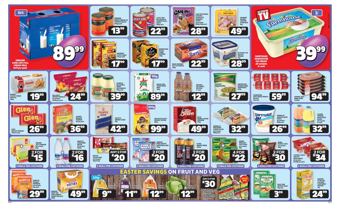 Usave catalogue | Usave No One Is Cheaper This Easter | 2024/03/18 - 2024/04/07
