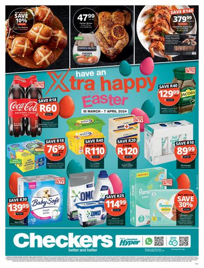 Checkers Hyper catalogue in Umhlanga Rocks | Checkers Easter Promotion KZN 18 March - 7 April | 2024/03/18 - 2024/04/07