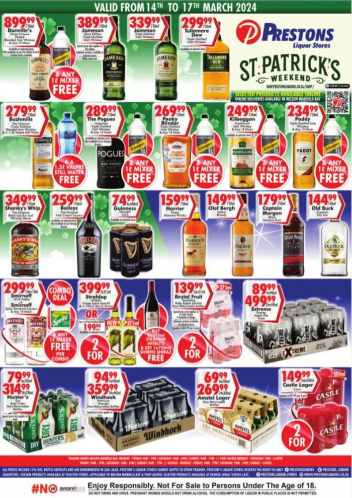 Prestons catalogue in Port Elizabeth | sale | 2024/03/19 - 2024/04/14