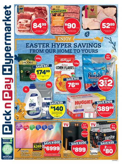 Pick n Pay Hypermarket catalogue in Port Elizabeth | Pick n Pay Hypermarket weekly specials | 2024/03/25 - 2024/04/07