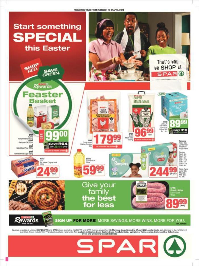 Spar catalogue in Pretoria | Store Specials 25 March - 07 April | 2024/03/25 - 2024/04/07