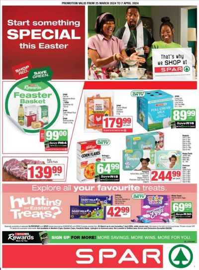 Spar catalogue in Welkom | Store Specials 25 March - 07 April | 2024/03/25 - 2024/04/07
