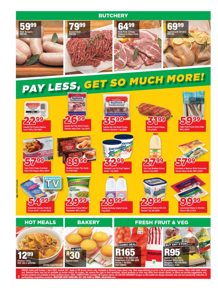 OK Grocer catalogue in Kuils River | OK Grocer weekly specials | 2024/03/25 - 2024/04/07