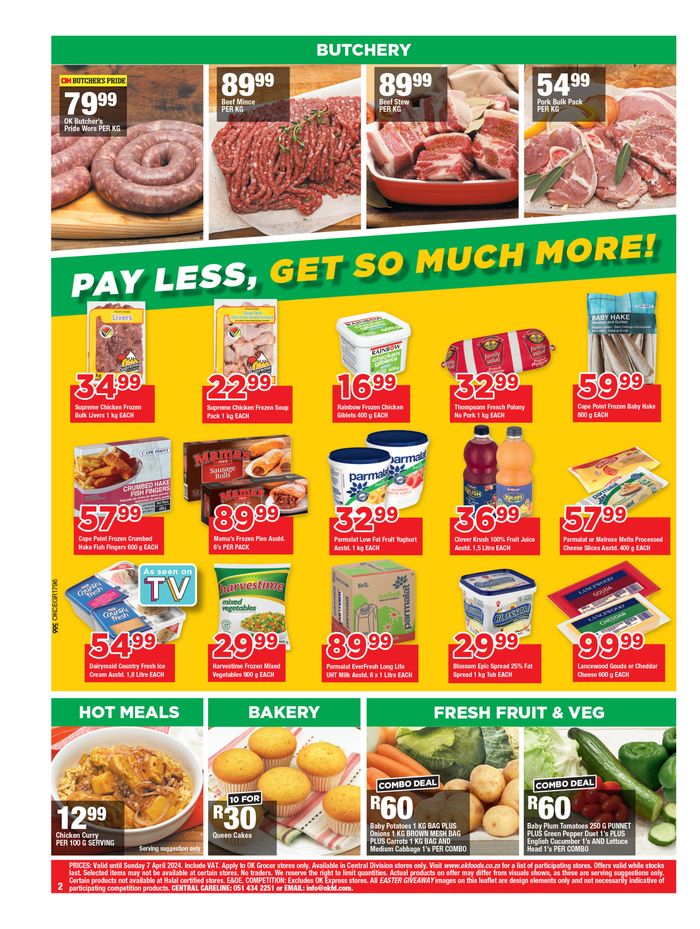 OK Grocer catalogue | OK Grocer weekly specials | 2024/03/25 - 2024/04/07