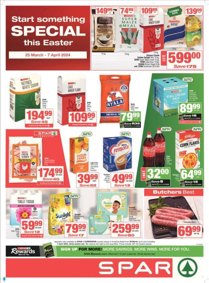 SuperSpar catalogue in Vryheid | Store Specials 25 March - 07 April | 2024/03/25 - 2024/04/07