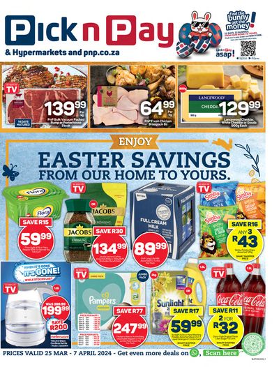 Pick n Pay catalogue in Vereeniging | Pick n Pay weekly specials 25 March - 07 April | 2024/03/25 - 2024/04/07