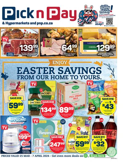 Pick n Pay catalogue in Hermanus | Pick n Pay weekly specials 25 March - 07 April | 2024/03/25 - 2024/04/07
