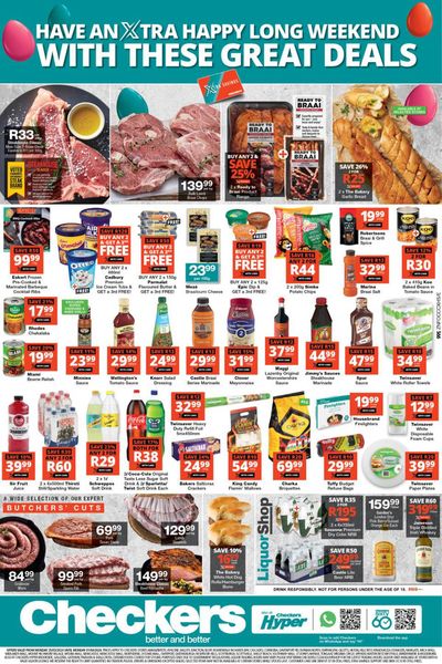 Checkers Hyper catalogue in Durban | Checkers Long Weekend Xtra Savings 25 March - 1 April | 2024/03/25 - 2024/04/01