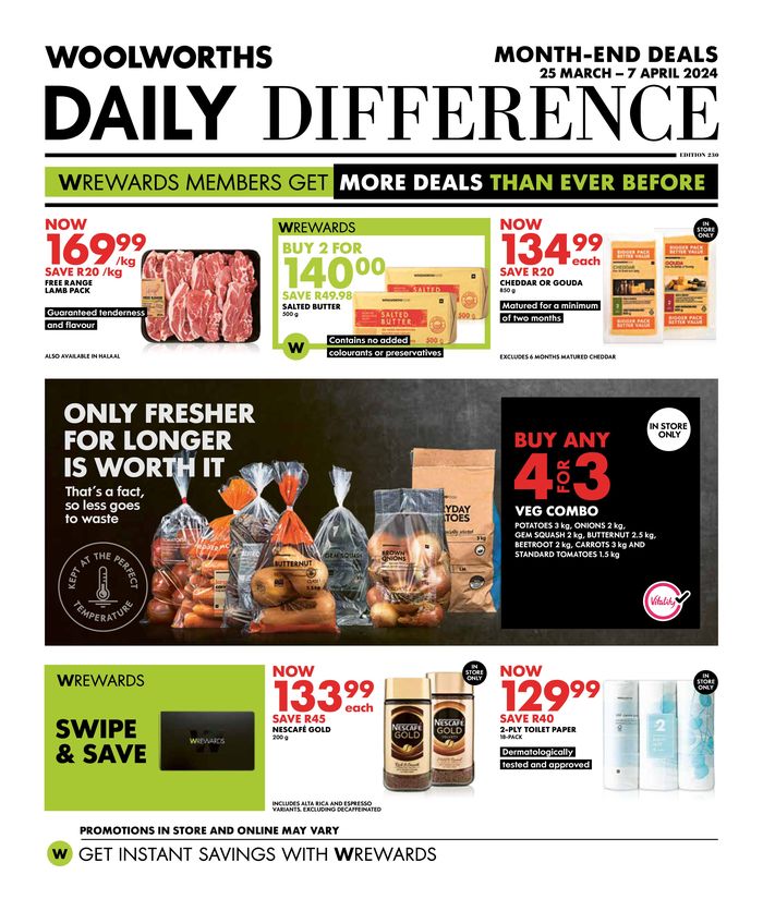 Woolworths catalogue in Midrand | Catalog Woolworths Until 7 April | 2024/03/26 - 2024/04/07