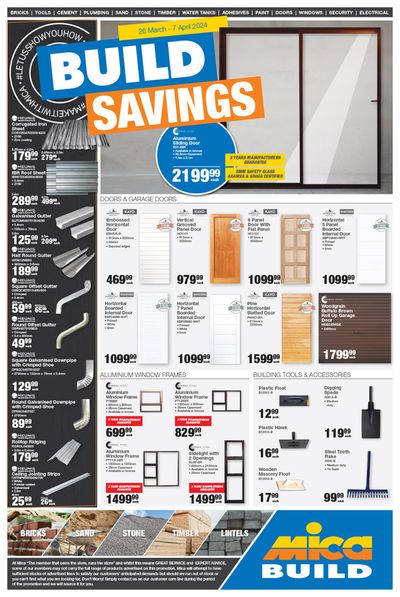 Mica catalogue in Centurion | Mica weekly specials 26 March - 07 April | 2024/03/26 - 2024/04/07