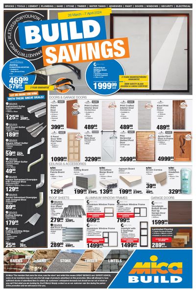 DIY & Garden offers in Kempton Park | Mica weekly specials 26 March 07 April in Mica | 2024/03/26 - 2024/04/07