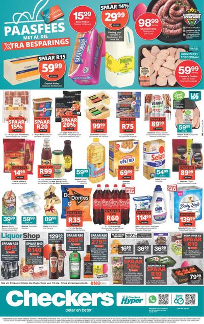 Checkers Hyper catalogue in Cape Town | Checkers Paasfees Xtra Besparings 26 March - 1 April | 2024/03/26 - 2024/04/01