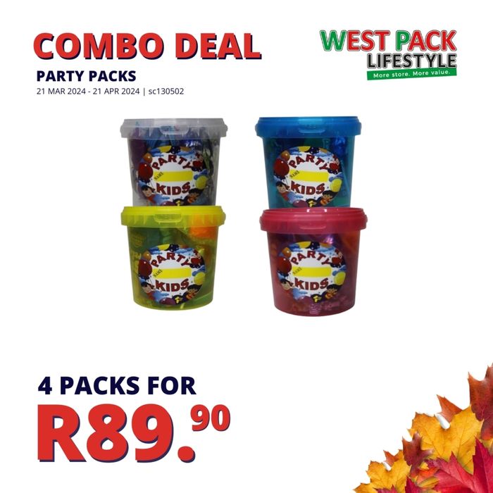 West Pack Lifestyle catalogue in Edenvale | sale | 2024/03/27 - 2024/04/21