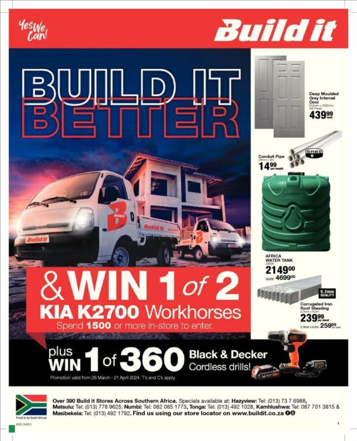 Build It catalogue in Tonga-View | Build It Specials Until 08 April | 2024/03/27 - 2024/04/08