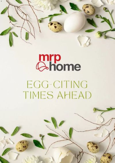 Home & Furniture offers in Upington | sale in MRP Home | 2024/03/28 - 2024/04/10