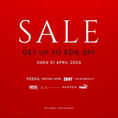 Clothes, Shoes & Accessories offers | sale in Watch Republic | 2024/03/28 - 2024/04/01