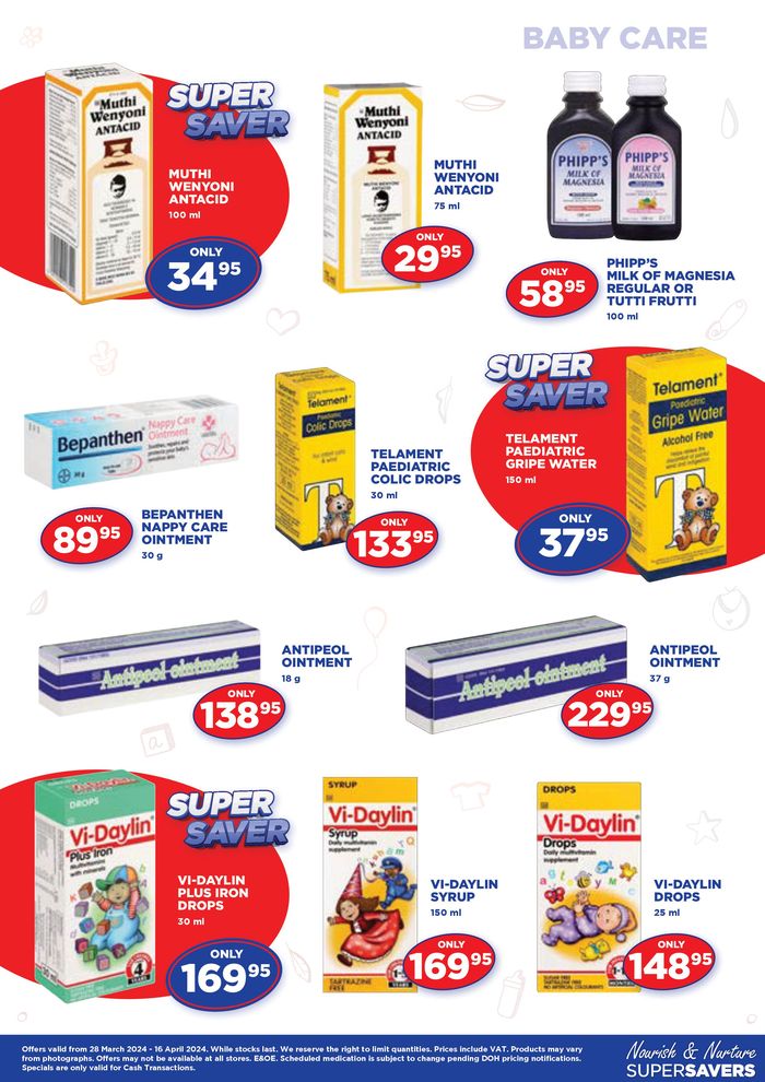 Link Pharmacy catalogue in Cape Town | Link Pharmacy weekly specials | 2024/03/29 - 2024/04/16