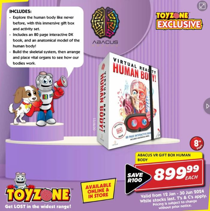 Toy Zone catalogue in Centurion | sale | 2024/04/03 - 2024/06/30