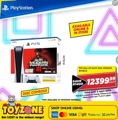 Toy Zone catalogue in Umhlanga Rocks | sale | 2024/04/03 - 2024/04/03