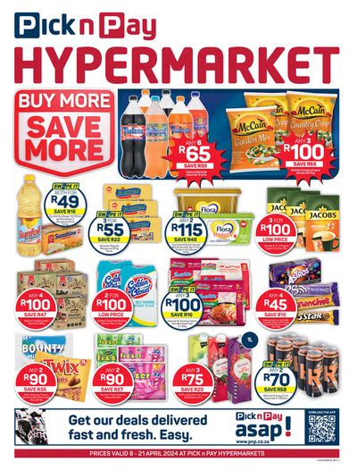 Pick n Pay Hypermarket catalogue in Klerksdorp | Pick n Pay Hypermarket weekly specials 08 - 21 April | 2024/04/08 - 2024/04/21